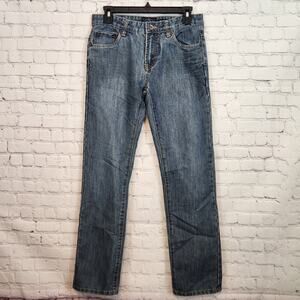 Lucky Brand Billy Straight Medium Wash Youth  Kids Jeans Girls 16